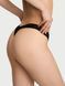Кружевные трусики Танга Victoria's Secret 577885004 черные 577885004 фото 2
