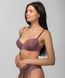 Бюстгальтер brabrabra SLZ19801076 с Push-up на косточках &mdash; Уценка (дефект) SLZ19801076(д)_виноград фото 3