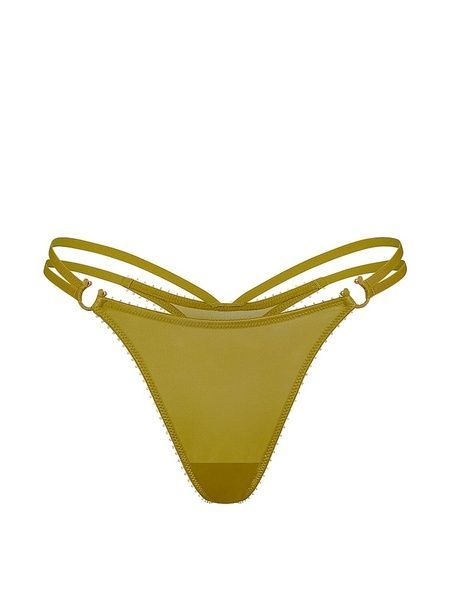 Жіночі трусики Танга Victoria's Secret 716645055 зелені 716645055 фото