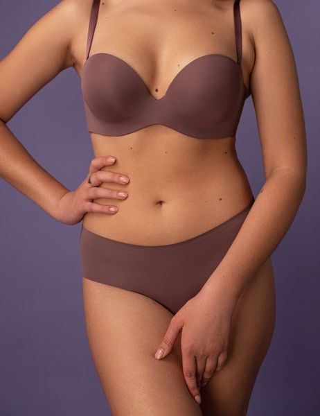 Бюстгальтер brabrabra SLZ19801025 з Push-up на кісточках &mdash; Уцінка (дефект) SLZ19801025(д)_виноград фото