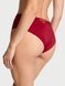 Бесшовные трусики Чики Victoria's Secret 211920346 красные 211920346 фото 2