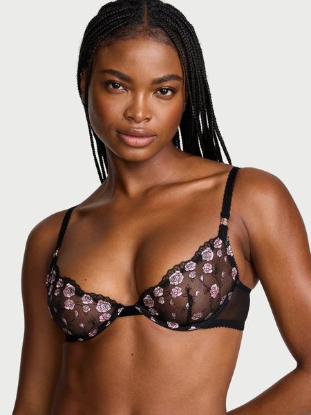 Комплект жіночої білизни Victoria's Secret 142021915 чорний 142021915 фото