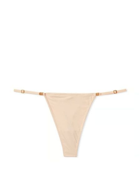 Женские трусики Танга Victoria's Secret 714742392 молочные 714742392 фото