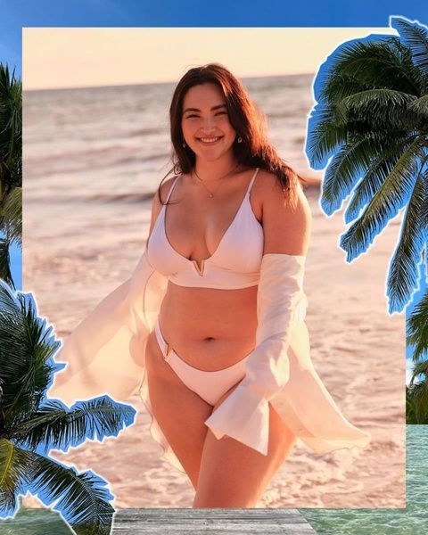 Роздільний купальник Victoria's Secret 346968057 Трикутники і трусики Бікіні 346968057 фото
