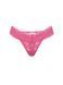 Кружевные трусики Танга Victoria's Secret 649906116 розовые 649906116 фото 3