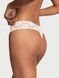 Мереживні трусики Танга Victoria's Secret 932303636 молочні 932303636 фото 2