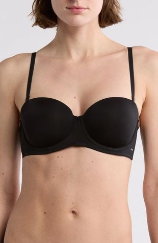 Бюстгальтер на косточках Calvin Klein 76960659 с формованной чашкой 76960659 фото