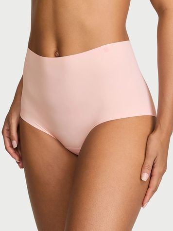 Бесшовные трусики Брифы Victoria's Secret 115686485 с завышенной талией 115686485 фото