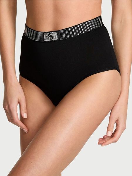 Комплект жіночої білизни Victoria's Secret 76206689 чорний 76206689 фото
