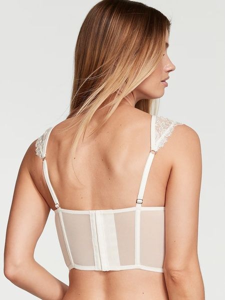 Бюстгальтер бюстьє Victoria's Secret 568190802 з м'якою чашкою без кісточок 568190802 фото