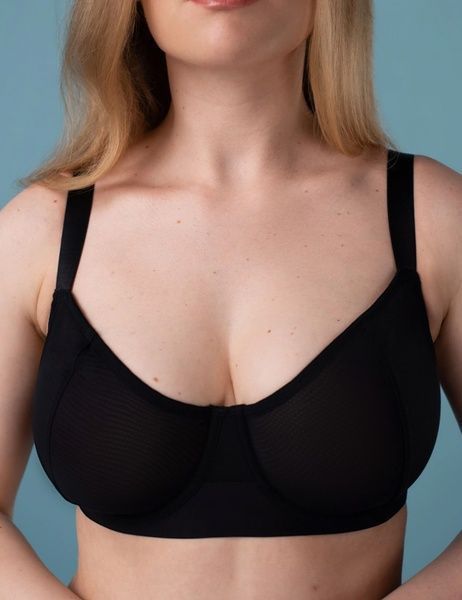 Балконет с мягкой чашкой brabrabra SLZ22101005 бежевый &mdash; Уценка (дефект) SLZ22101005(д)_чорний фото