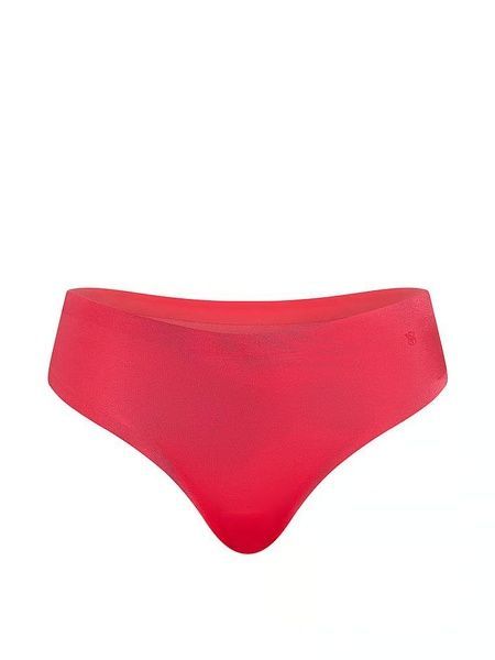 Бесшовные трусики Танга Victoria's Secret 179867535 красные 179867535 фото