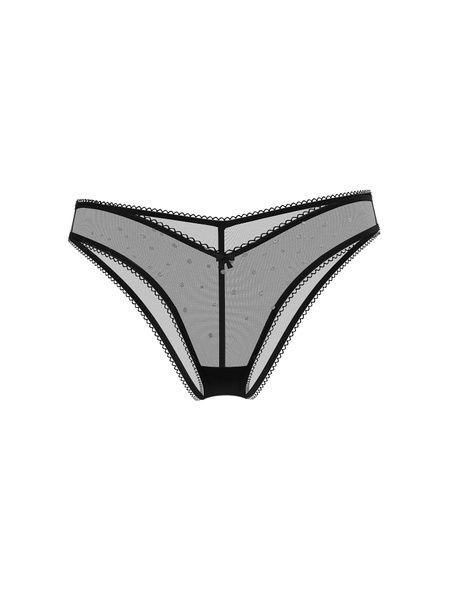 Женские трусики Бразилиана Victoria's Secret 676982447 черные 676982447 фото
