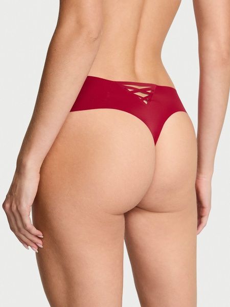 Комплект женского белья Victoria's Secret 714742527 бордовый 714742527 фото