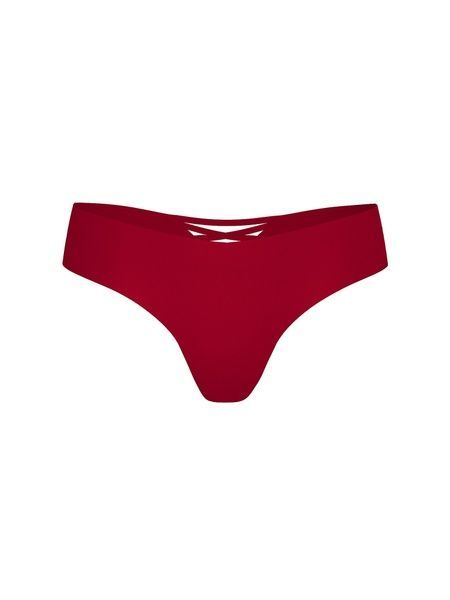 Комплект женского белья Victoria's Secret 714742527 бордовый 714742527 фото