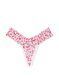 Кружевные трусики Танга PINK от Victoria's Secret 210472181 белые 210472181 фото 3