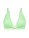 Бюстгальтер з трикутною чашкою brabrabra SLZ25301014 без косточек SLZ25301014_м'ята фото 2