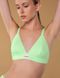 Бюстгальтер з трикутною чашкою brabrabra SLZ25301014 без косточек SLZ25301014_м'ята фото 5