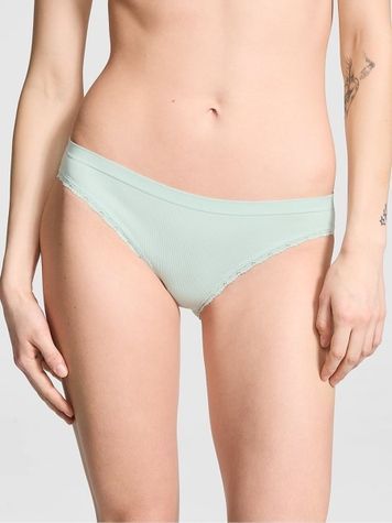 Женские трусики Бикини PINK от Victoria's Secret 304094404 зеленые 304094404 фото