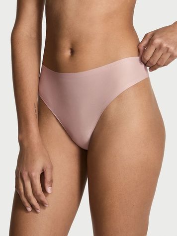 Женские трусики Танга Victoria's Secret 67212385 бежевые 67212385 фото