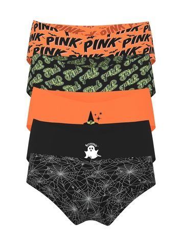Набор трусиков Чики PINK от Victoria's Secret 765664470 (5шт) 765664470 фото