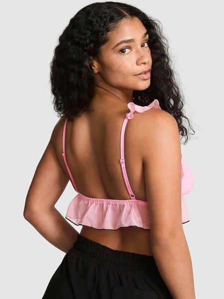 Бюстгальтер без косточек PINK от Victoria's Secret 264686383 с мягкими чашками 264686383 фото