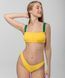 Верх купальника brabrabra SO205231 бандо SO205231_жовтий фото 3