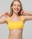 Верх купальника brabrabra SO205231 бандо SO205231_жовтий фото 1