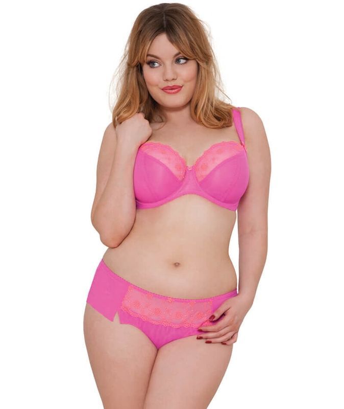 Трусики слип Curvy Kate CK8003 со средней посадкой CK8003_шокуючий рожевий фото