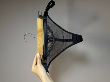 Женские трусы Стринги Scantilly ST2402 черные ST2402_чорний фото