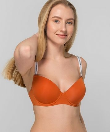 Бюстгальтер brabrabra SLZ19801176 с Push-up на косточках SLZ19801176_темний апельсин фото