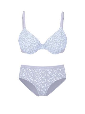 Комплект жіночої білизни Victoria's Secret 716283916 блакитний 716283916 фото