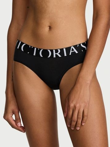 Женские трусики Хипстеры Victoria's Secret 757135397 черные 757135397 фото