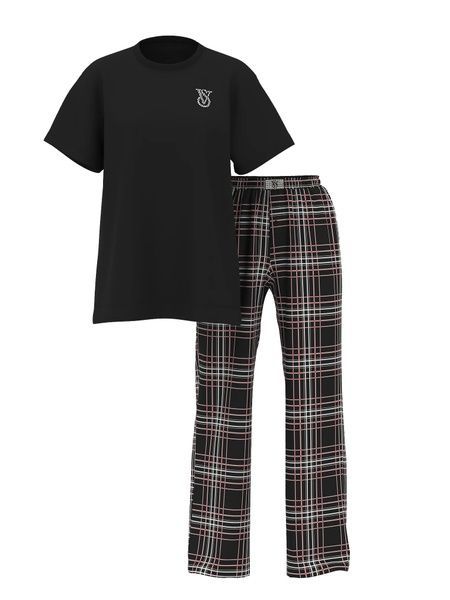 Женская пижама Victoria's Secret 382382928 Футболка, штаны 382382928 фото