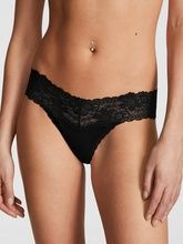 Трусики танга PINK від Victoria's Secret 323897529 з середнью посадкою 323897529 фото