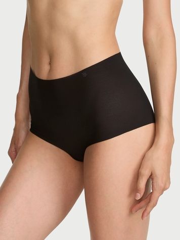 Бесшовные трусики Брифы Victoria's Secret 404985101 черные 404985101 фото
