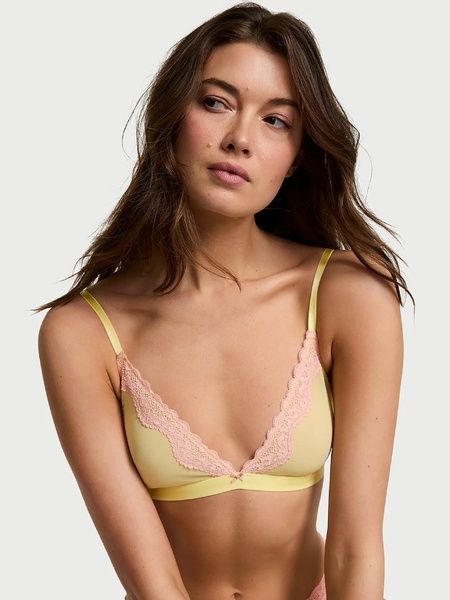 Комплект белья Victoria's Secret 377438742 бюстгальтер и трусики танга 377438742 фото