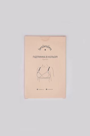 Бретели для бюстгальтера brabrabra SLZ99909096 бело-чёрный SLZ99909096_біло-чорний фото