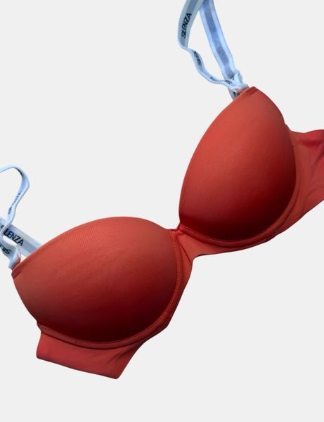 Бюстгальтер brabrabra SLZ19801176 с Push-up на косточках &mdash; Уценка (дефект) SLZ19801176(д)_корал фото