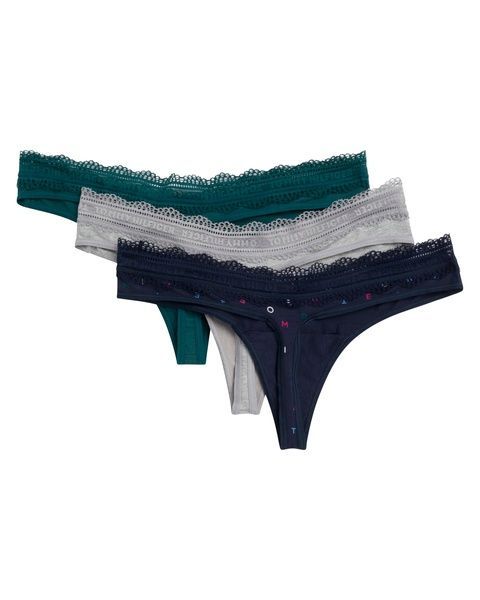Набор кружевных трусиков танга (3шт) Tommy Hilfiger 803140992 803140992 фото