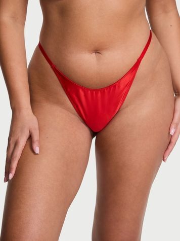 Женские трусики Бразилиана Victoria's Secret 73608558 красные 73608558 фото