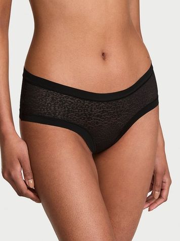 Бесшовные трусики Чики Victoria's Secret 520919831 черные 520919831 фото