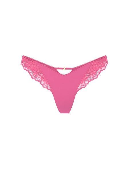 Жіночі трусики Танга Victoria's Secret 633155657 рожеві 633155657 фото