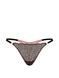 Кружевные трусики Танга Victoria's Secret 639530200 черные, розовые 639530200 фото 4