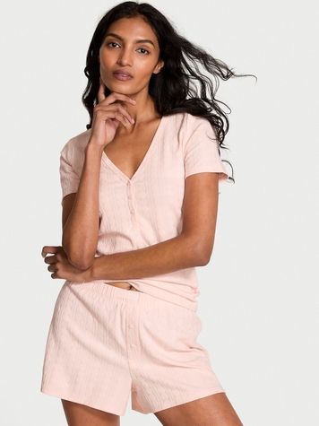 Домашний комплект Victoria's Secret 906828111 Футболка, шорты 906828111 фото