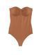 Корректирующее боди Victoria's Secret 499799065 коричневе 499799065 фото 4