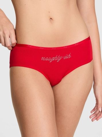 Женские трусики Хипстеры PINK от Victoria's Secret 891225119 красные 891225119 фото