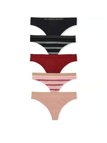 Набор трусиков Танга Victoria's Secret 29876942 (5шт) 29876942 фото