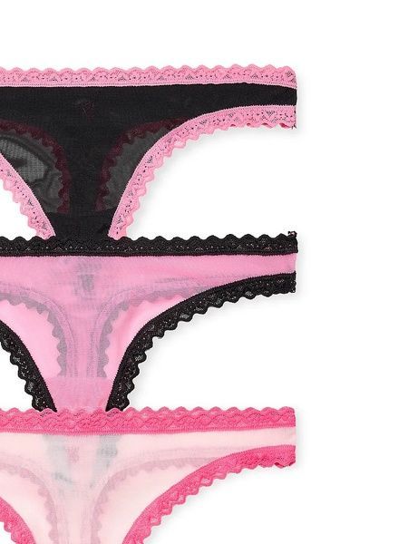 Набор трусиков Танга Victoria's Secret 400014901 (3шт) 400014901 фото