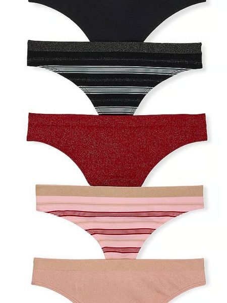 Набір трусиків Танга Victoria's Secret 29876942 (5шт) 29876942 фото